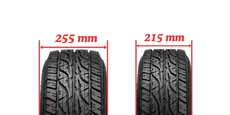 215 vs 255 Tires