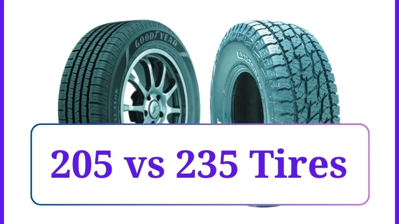 205 vs 235 tires